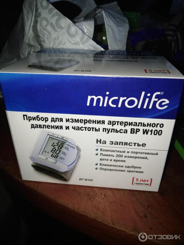 Тонометр Microlife BP W100 фото