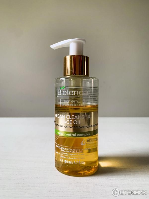 Гидрофильное масло Bielenda Argan Cleansing Face Oil + Sebu Control фото