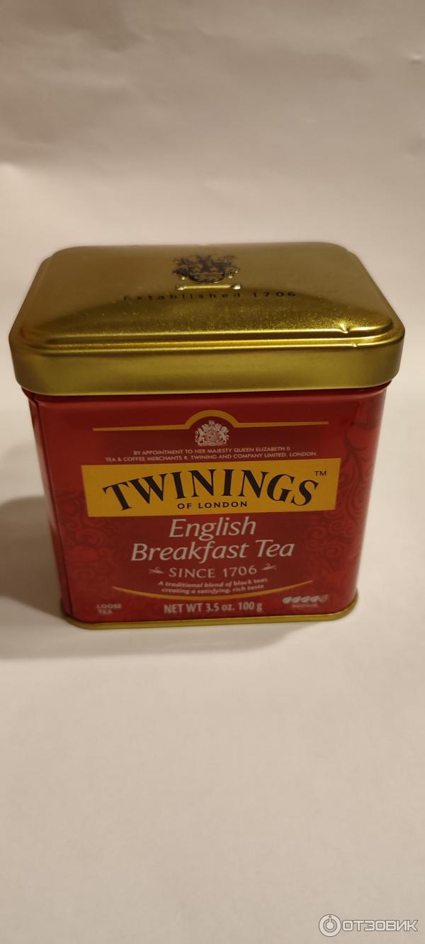 Чай Twinings English Breakfast Tea фото