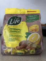 Конфеты Konti Life "Имбирь-лимон" фото