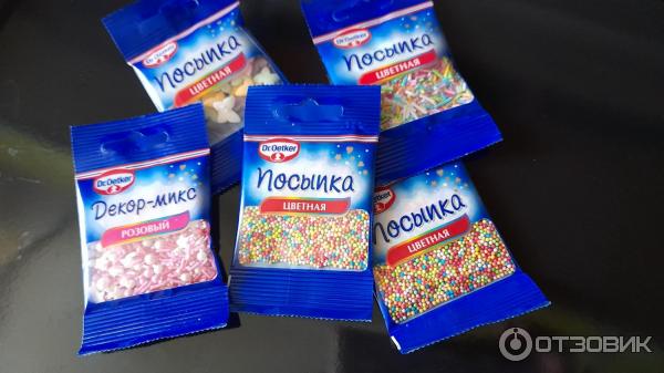 Посыпка кондитерская Dr. Oetker фото