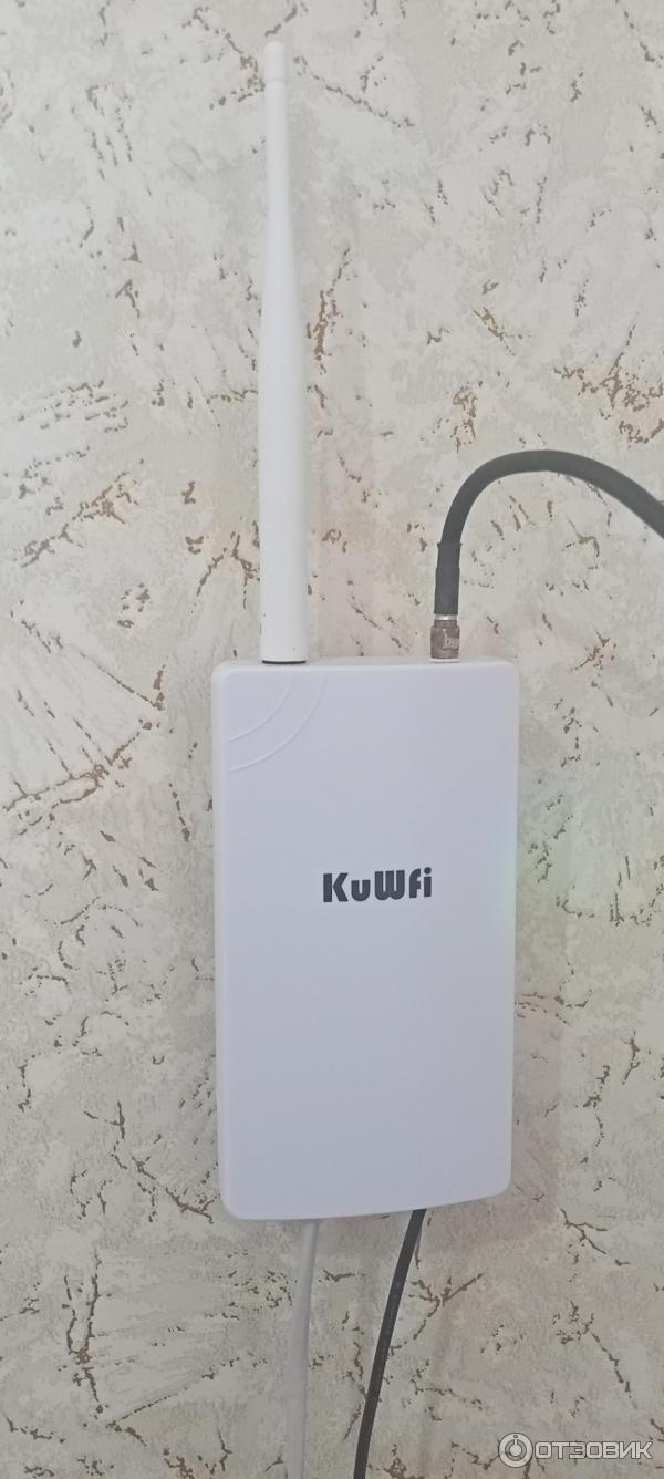 Отзыв о Wi-Fi роутер KuWFi CPF905-RU 4G/LTE | 4G роутер для уличных условий