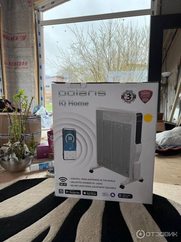 Микатермический обогреватель Polaris PMH 2120 Wi-Fi IQ Home фото