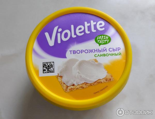 Сыр творожный Violette Сливочный фото