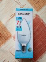 Светодиодная энергосберегающая лампа Smartbuy E14 фото