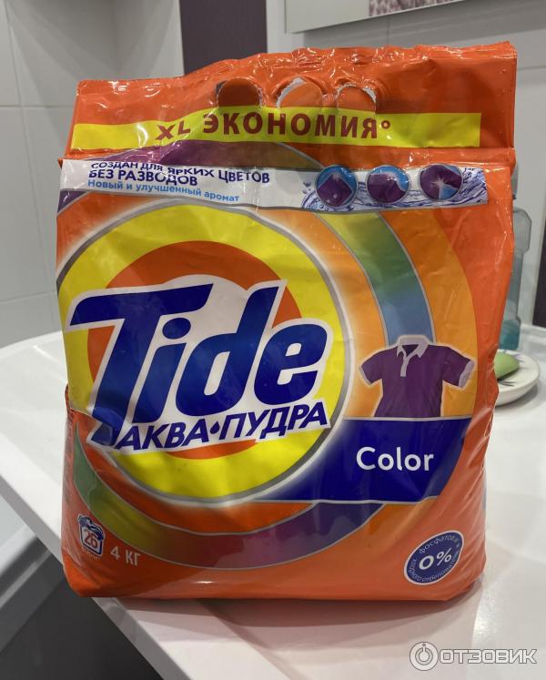 Отзыв о Стиральный порошок Tide "Аква-пудра" | Нормальный