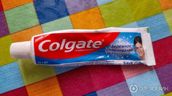 Зубная паста Colgate Бережное отбеливание фото