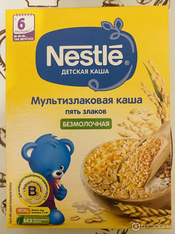 Каша мультизлаковая Nestle фото