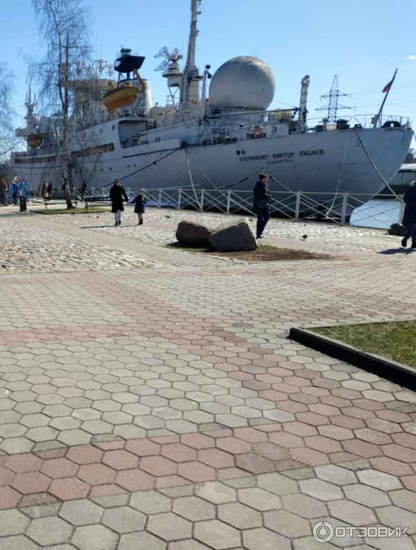 Корабли на набережной Калининграда