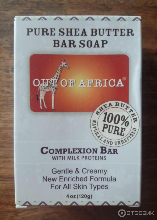 Мыло Out of Africa Pure Shea Butter Bar Soap фото