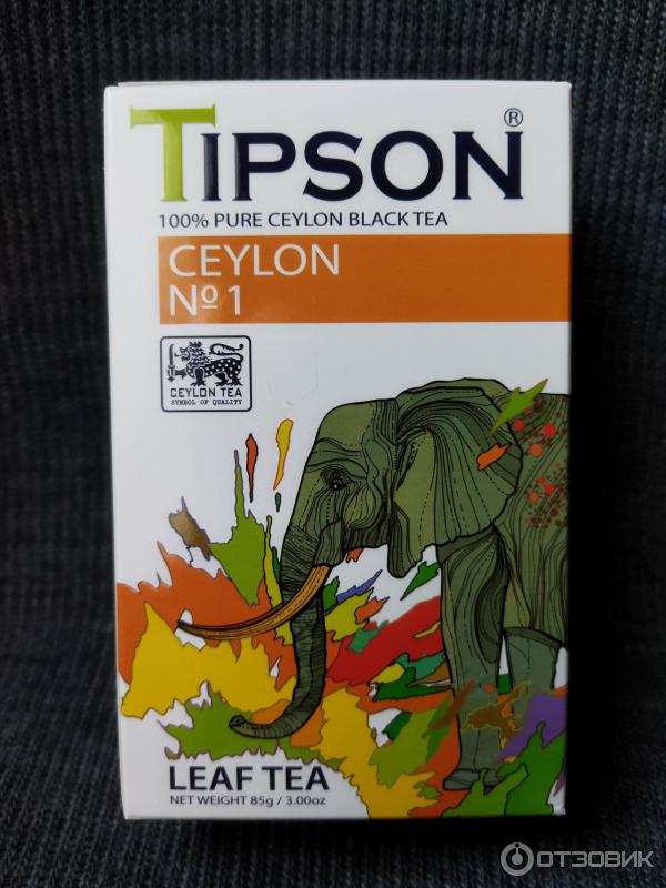 Чай черный Tipson Ceylon №1 фото