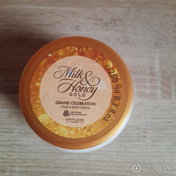 Крем для тела Oriflame Milk&Honey Gold фото