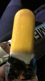 Пломбир ванильный в апельсиновой глазури "Чистая Линия" фото