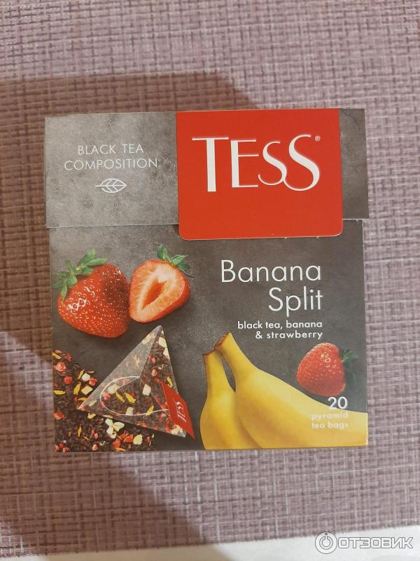 Чай в пирамидках Tess BANANA SPLIT фото