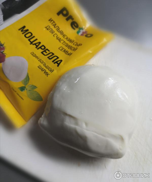 Сыр Pretto mozzarella фото