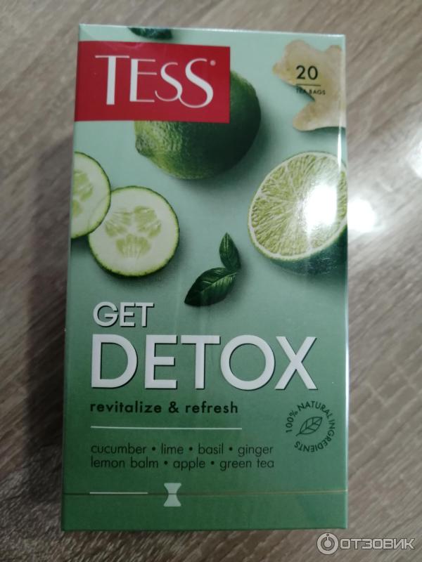 Чай Tess GET DETOX фото