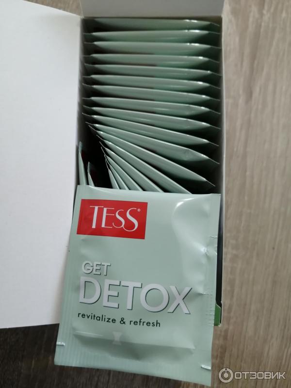 Чай Tess GET DETOX фото