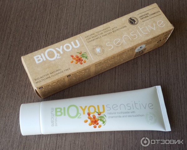 Отзыв о Зубная паста для чувствительных зубов Bio2You | неплохо