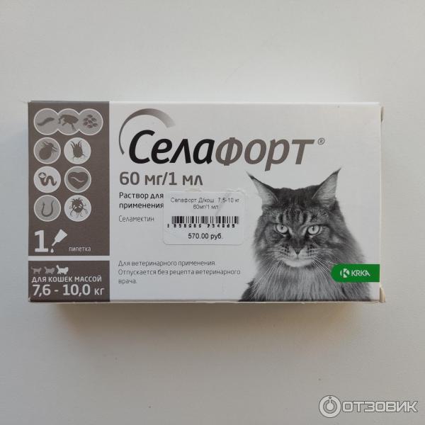 Селафорт Для Кошек Купить