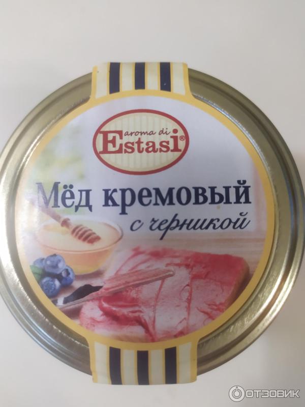 Мед кремовый с черникой Aroma di Estasi фото