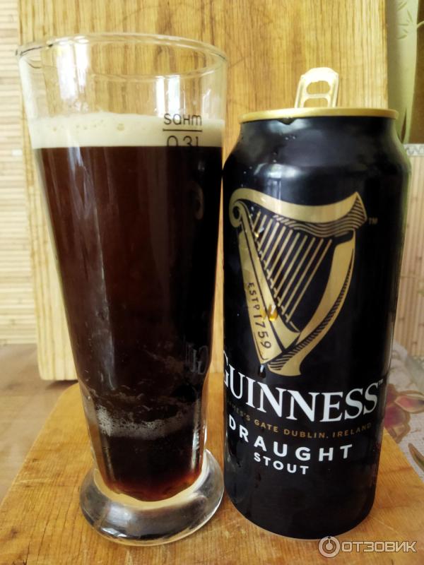 Ирландское пиво Guinness Draught фото