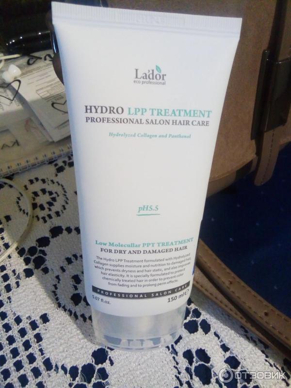 Маска для волос Lador Eco Hydro LPP Treatment с коллагеном фото