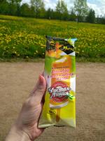 Пломбир ванильный в апельсиновой глазури "Чистая Линия" фото