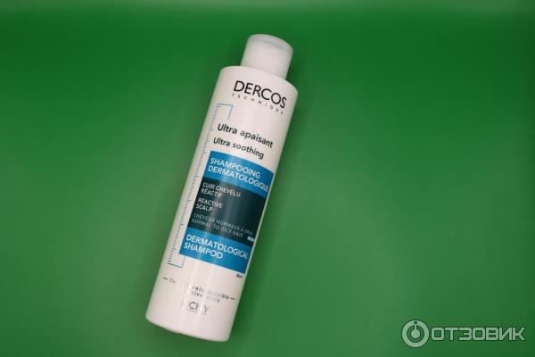 Шампунь Vichy Dercos успокаивающий для чувствительной кожи головы фото