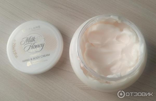 Крем для тела Oriflame Milk&Honey Gold фото