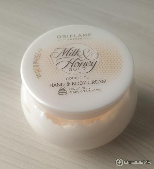 Крем для тела Oriflame Milk&Honey Gold фото