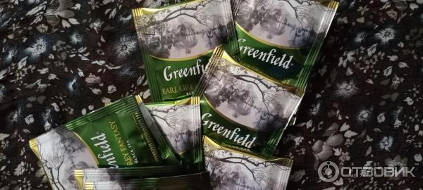 Чай черный байховый Greenfield с ароматом бергамота пакетированный фото