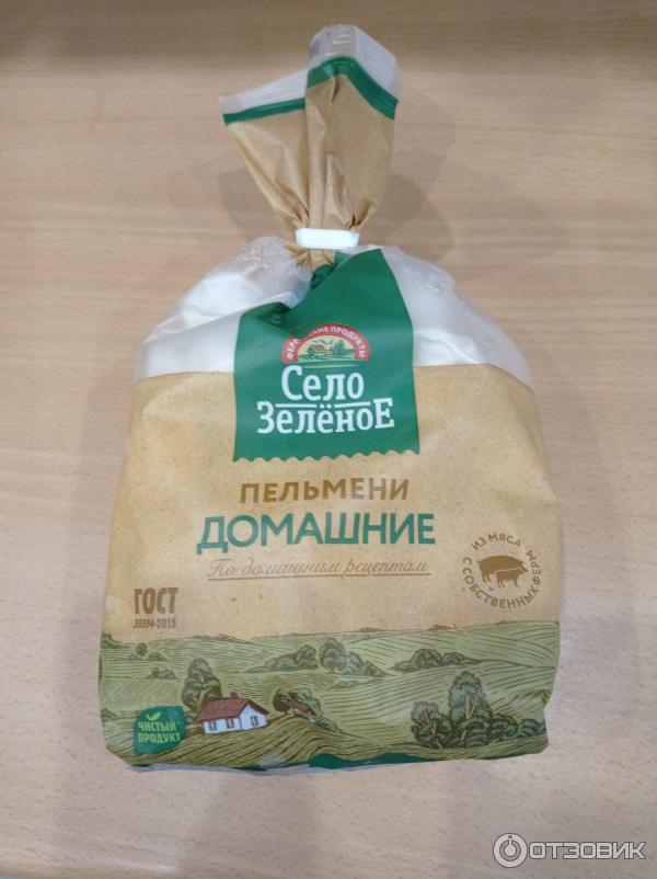 Пельмени село зеленое фото Отзыв о Пельмени Село Зеленое "Домашние" Вкусные пельмешки.за такую замечательну