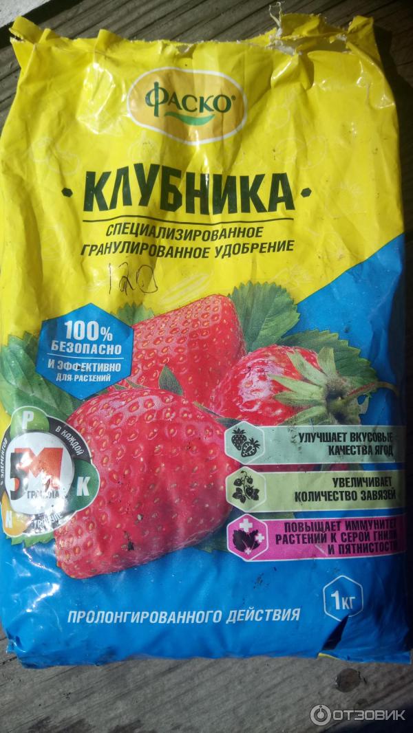 Специализированное удобрение Клубника Фаско фото
