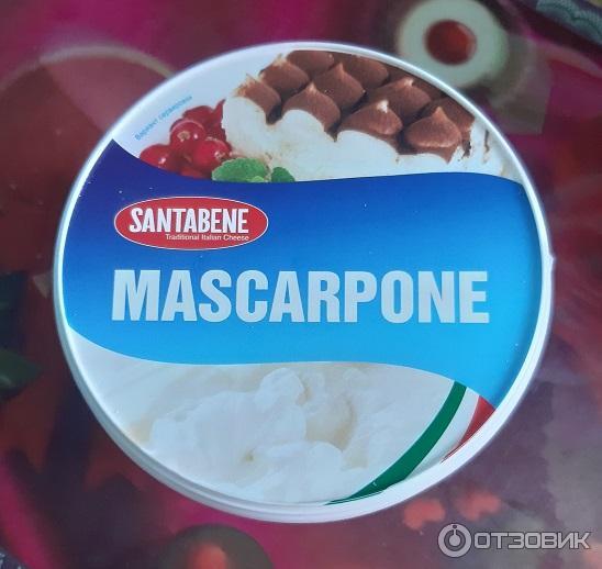 Сыр Бобровский сыродельный завод Mascarpone Santabene фото