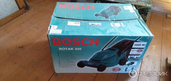 Электрическая газонокосилка Bosch Rotak 320 фото