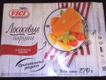 Лососевые порции VICI в золотистой корочке фото