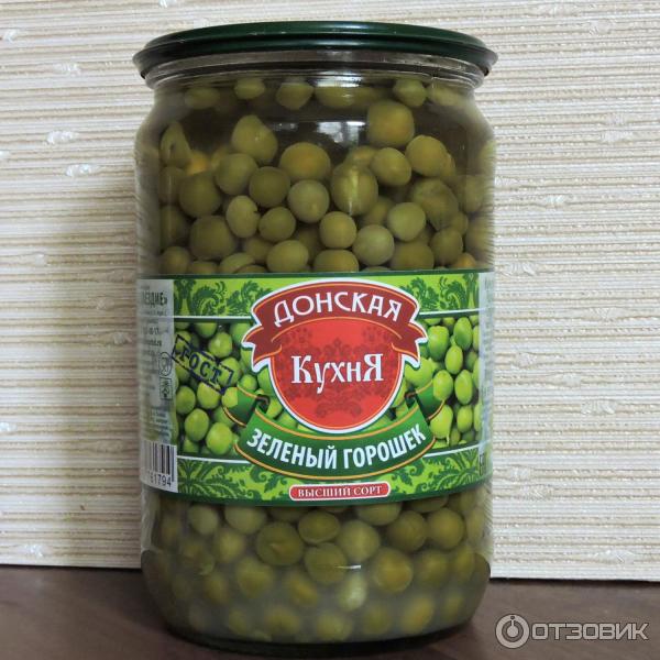 Горошек зеленый донская кухня