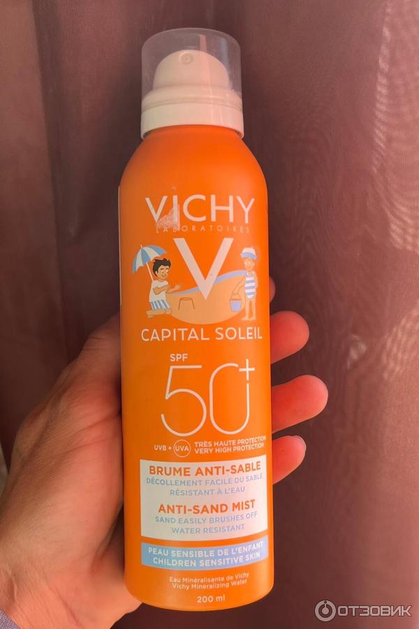 Детский спрей-вуаль Vichy Ideal Soleil Анти-песок фото
