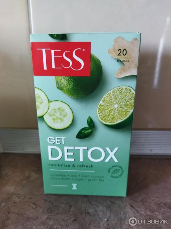 Чай Tess GET DETOX фото