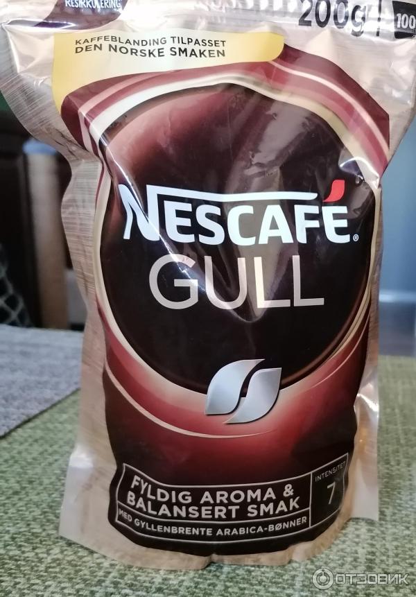 Растворимый кофе Nescafe Gull фото