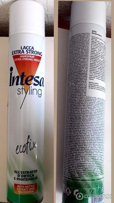 Лак для волос Intesa Styling Lacca Forte Ecofix фото