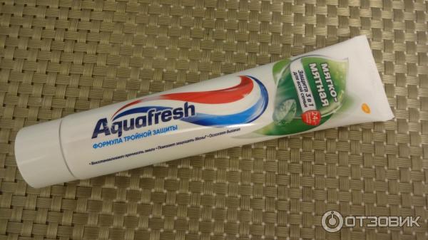 Зубная паста Aquafresh Формула тройной защиты фото