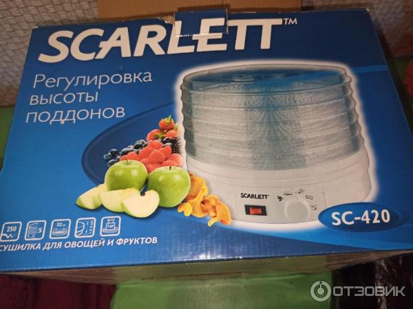 Электросушилка для овощей и фруктов Scarlett SC-420 фото