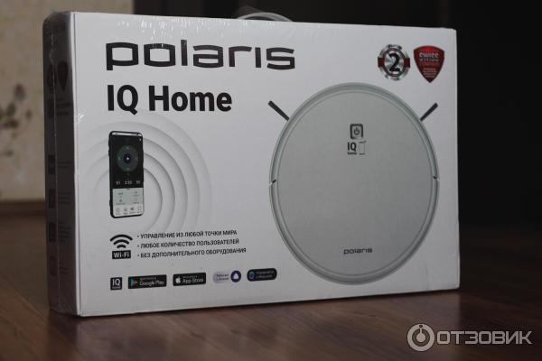 Робот-пылесос Polaris PVCR 1050 IQ Home Aqua фото