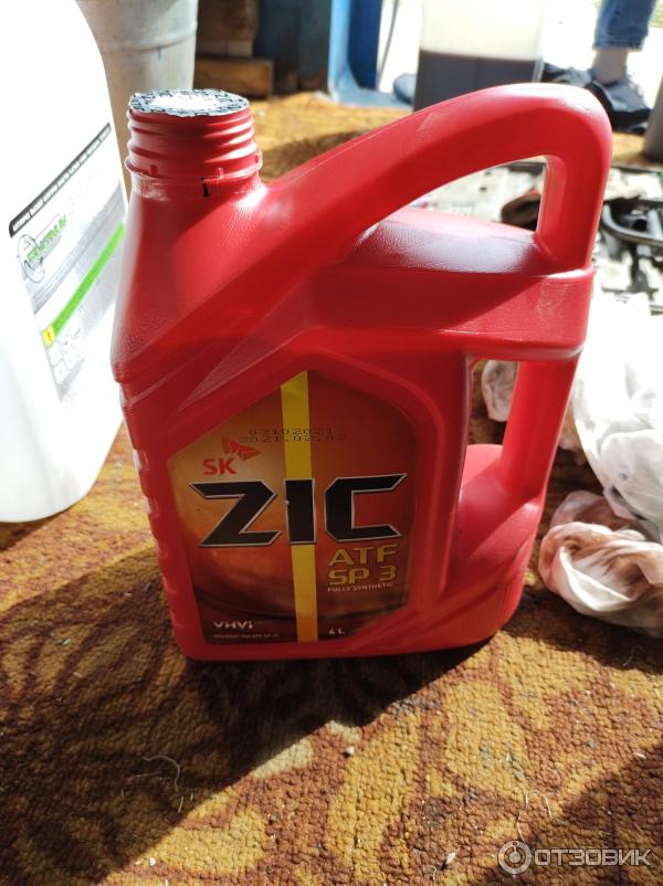 Масло для АКПП ZIC ATF SP 3 фото