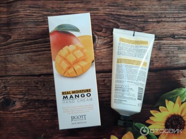 Крем для рук Jigott Real Moisture Mango фото