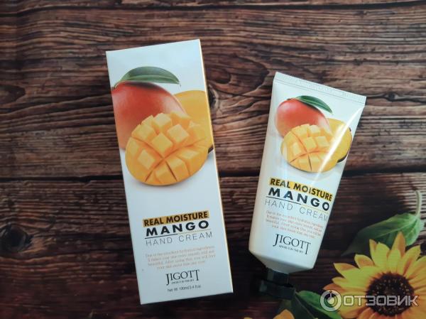 Крем для рук Jigott Real Moisture Mango фото