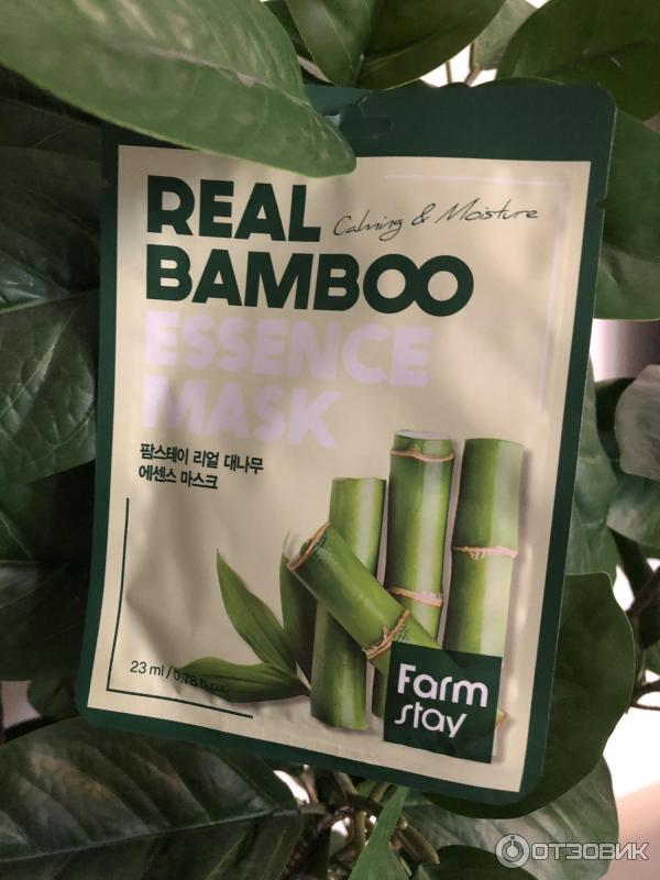 Тканевая маска Farm Stay Real Bamboo фото