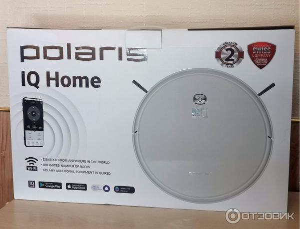 Робот-пылесос Polaris PVCR 1229 IQ Home Aqua