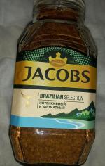 Кофе растворимый Jacobs Brazilian Selection сублимированный фото